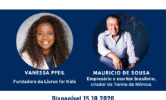Livros For Kids promove bate-papo com Mauricio de Sousa
