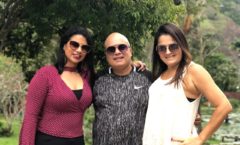 Jornalista Alex Ferraz celebra aniversário com amigos
