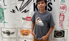 Ator e Modelo Gui Rodrigues, participou do grande desfile das celebridades mirins do MG Flash Kids
