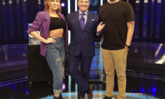 Ex-participante do MasterChef, Raul Lemos e cantora Erikka são os convidados do Mega Senha deste sábado (7)