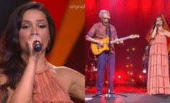Juliette emociona o público em live show de Gilberto Gil