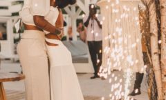 Ludmilla e Brunna Gonçalves se casam novamente no Caribe: ‘Viva o amor’