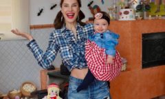“Arraiá da Suzanne”: Júlia Pereira comemora o 7º mesversário da filha
