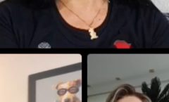 Ana Bittar entrevista a atriz Mariza Marchetti na Live Portal Pet News.