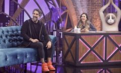 Marcos Mion grava o ‘Lady Night’ com Tatá Werneck: ‘Foi pra isso que eu estudei’