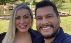 MARIDO DE ANDRESSA URACH TEM POST REMOVIDO AO DIZER QUE FILHO IRÁ VESTIR “AZUL DE MENINO”