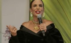 Liberada pela Globo, Ivete Sangalo participa do Teleton e dá selinho a distância em Eliana