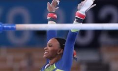 Rebeca Andrade é ouro no salto e prata nas barras do Mundial de ginástica