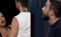 Sol se irrita e quase agride Erasmo em discussão: ‘Vai se f** seu babaca’