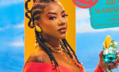 Socadona: Ludmilla aparece bem tropical para capa de novo single