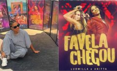 Ludmilla tira Anitta de capa de ‘Favela Chegou’ e posa ao lado de quadro do Instagram