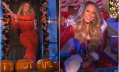 Mariah Carey brinca com hit para fazer ‘passagem’ do Halloween para o Natal