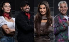Aline, Bil, Marina e MC Gui formam a primeira Roça Especial de ‘A Fazenda 13’
