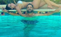 Deia Cypri e Edson iniciam ano com férias de família no Guarujá