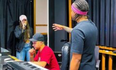 Vem feat aí: Lionel e Lais Bianchessi se encontram em estúdio