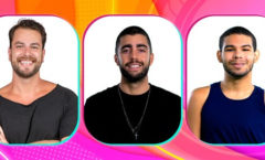 Oitavo Paredão do BBB 22 é entre Gustavo, Pedro Scooby e Vinicius