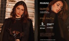 Cantora e compositora Pri Pach se apresenta no Mahau Bar, em São Paulo