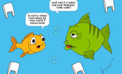 Cartunista carioca lança livro infantil que aborda a cultura oceânica de um jeito lúdico e divertido