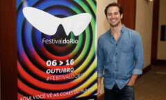 Ator Bruno Dubeux, de Mar do Sertão, TV Globo, participa do evento Oficina-Desafio