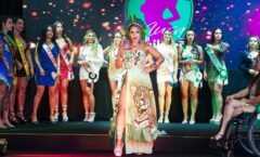 Modelo homenageia o Pantanal durante desfile: “valorização e respeito”