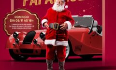 São Gonçalo Shopping inaugura decoração natalina com carreata para a chegada do Papai Noel