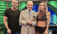 Caique Aguiar e Taty Zatto são os convidados do ‘O Céu é o Limite’ deste sábado (26)