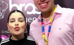 Bruno Engelmann marca presença no Brasil Influencer, maior evento de influenciadores do país