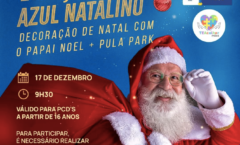 SÃO GONÇALO SHOPPING RECEBE CRIANÇAS PCDs NA AÇÃO ”PONTO AZUL NATALINO”