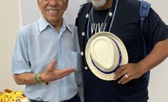 Rodrigo Bocardi, Aline Midlej, Aílton Graça, entre outros, visitam barracão de alegorias da Tucuruvi para Carnaval 2023