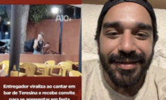 ATITUDE 67 CONVIDA ENTREGADOR DE FAST FOOD QUE PROTAGONIZOU VÍDEO VIRAL PARA CANTAR EM SEU SHOW