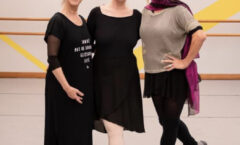 Lu Fernandez celebra a prática do Ballet no Espaço Vibre, em Ipanema