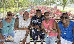 Clareou realiza ação de coleta de lixo durante bloco de carnaval no Rio de Janeiro