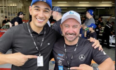 Diego de Oliveira Silva, diretor da Bem Protege São Paulo, anuncia patrocínio no campeonato Mercedes Cup Experience