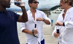 Marca internacional grava campanha em cenário paradisíaco de Angra dos Reis