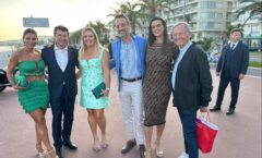 Empresário Alexis de Vaulx almoça com o prefeito de Nice