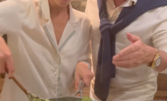 De geração em geração: Marcelo de Carvalho ensina receita de massa ao pesto ao lado da primogênita e elogia: “Cozinheira de mão cheia”