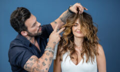 Ricky Moica, embaixador de Wella Professionals, transforma visual da atriz e cantora Mayana Neiva