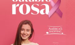 Outubro Rosa: Américas Shopping e Glam Coiffeur estimulam doações de cabelo para reforçar a importância da data