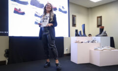 Natália Toscano apresenta nova coleção de calçados de inverno com a Lialine