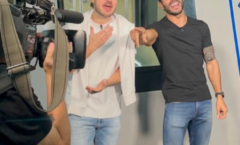 Pararam o metrô! Com 800 milhões de streams e 3 músicas no TOP 20, Israel & Rodolffo surpreendem fãs com ação na estação da Sé