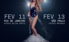 Shakira confirma dois shows no Brasil!