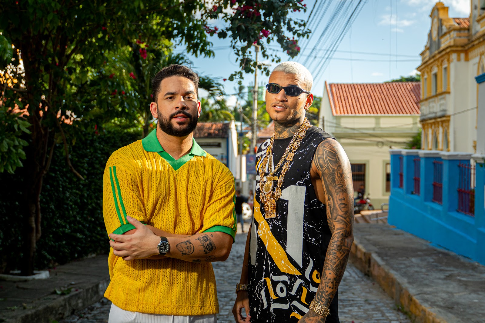 Henry Freitas e Neiff gravam clipe do hit “Tua Ex É uma Delícia” em Olinda