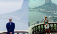 Príncipe William recria foto de princesa Diana no Cristo Redentor após 34 anos